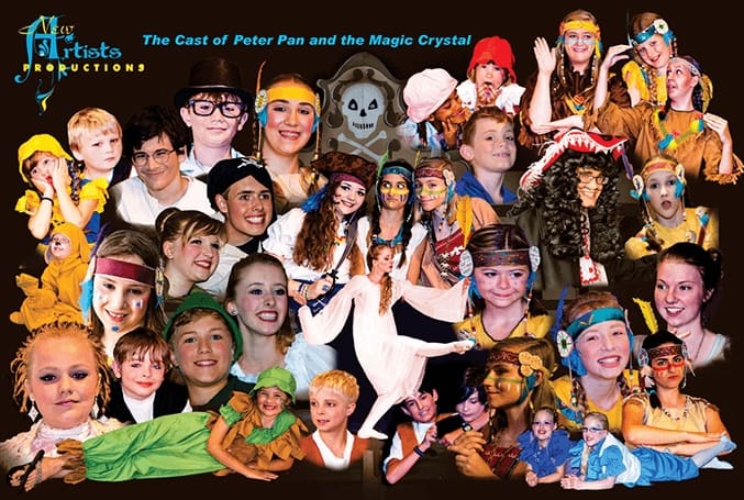 Cast of "Peter Pan and the Magic Crystal" - 2015
